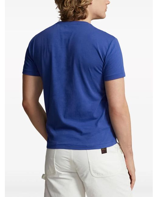 Polo Ralph Lauren Blue Logo T-shirt for men