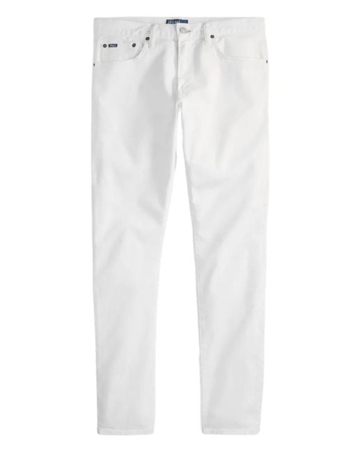 Jeans Sullivan Con Cinque Tasche di Polo Ralph Lauren in White da Uomo