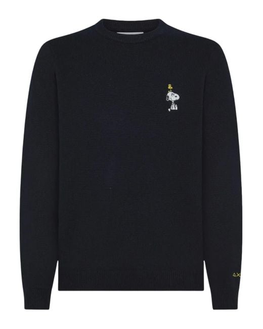 Sun 68 X Peanuts Pullover in Blau für Herren Lyst AT