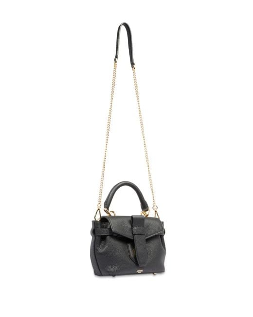 Lancel Charlie Leren Kleine Handtas in het Black