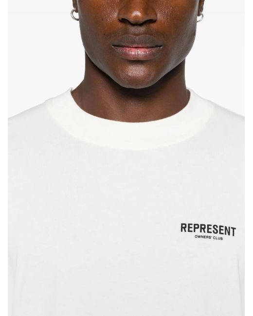 Represent White Owners Club T-Shirt for men