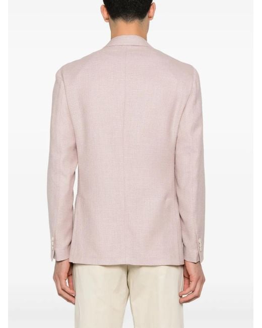 Blazer Con Botones Lardini de hombre de color Pink