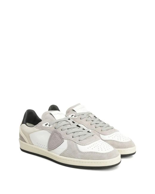 Philippe Model White Sneakers for men