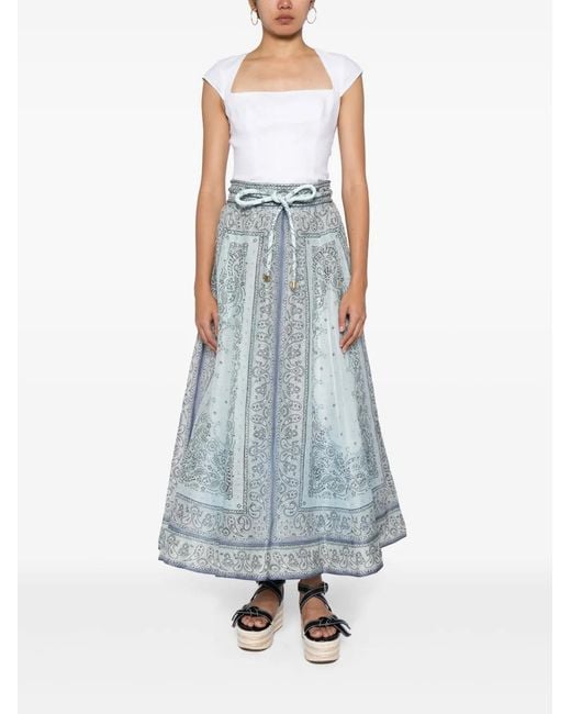 Zimmermann Blue Skirts