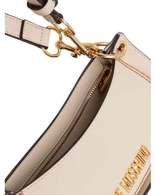 Love Moschino Natural Sac À Main À Logo