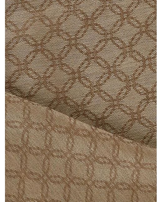Altea Brown Geometric Scarf for men