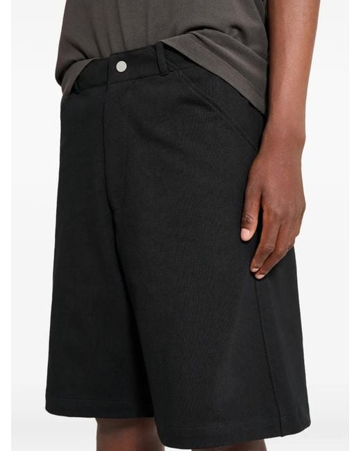 Lady White Co. Black Belt-Loop Shorts for men