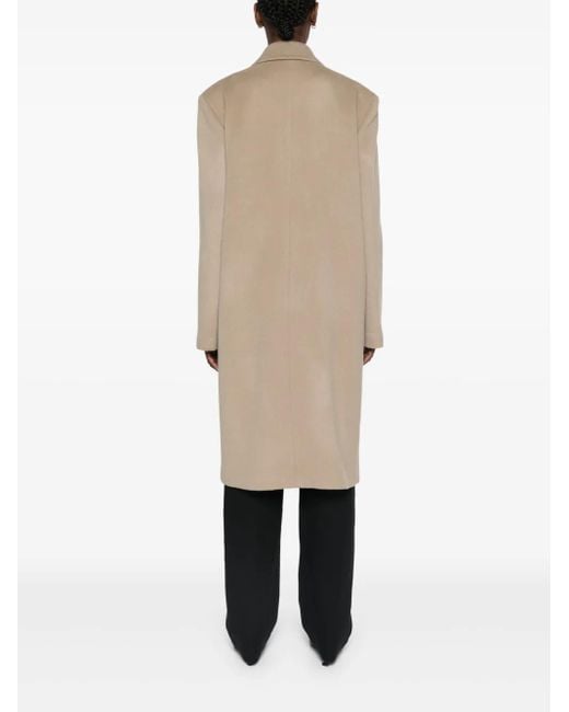 IRO Natural Buttoned Double Breasted Coat