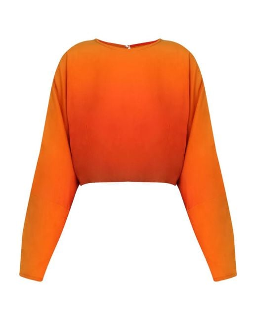 Osklen Orange Sunset Blouse