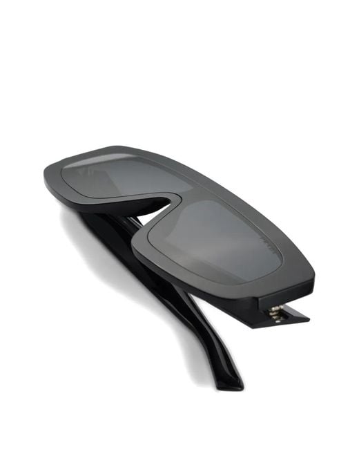 Prada Black Sunglasses With Triangle Logo for men