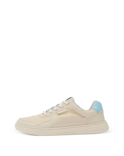 Barebarics White Baskets À Empiècements Zing