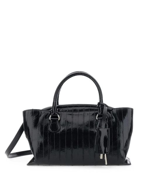 OSOI Black Shell Brot Tote Bag
