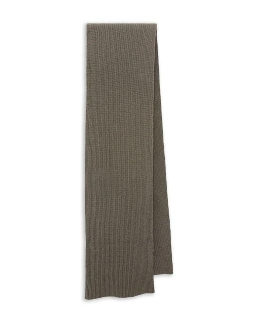 Sciarpa A Coste di Yves Salomon in Gray da Uomo
