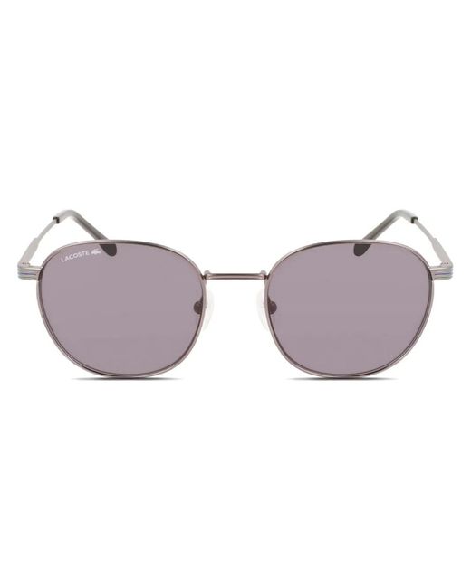 Lacoste Metallic Round-Frame Sunglasses
