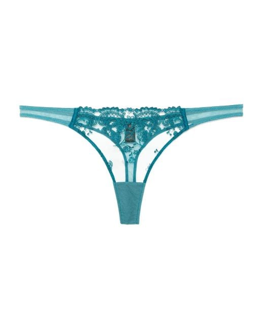Kiki de Montparnasse Blue Juliette Thong