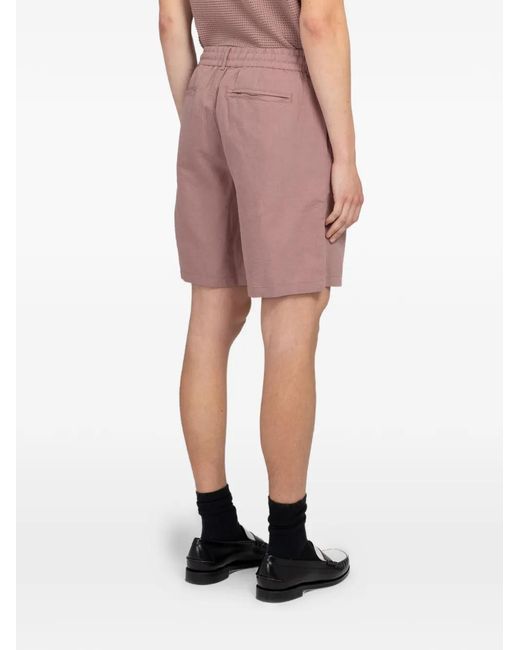 Minimum Pink Atlas Drawstring-Waist Shorts for men