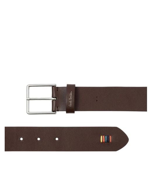 Cinturón Artist Stripe Paul Smith de hombre de color White