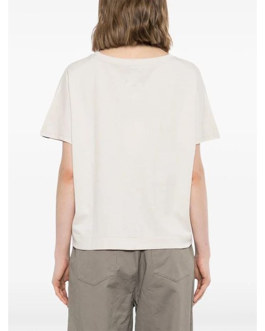 SPORT b. by agnès b. White Outline Dino T-Shirt