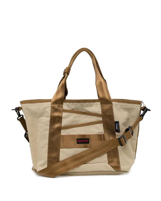 Borsa Tote Con Applicazione di Comme des Garçons in Natural da Uomo