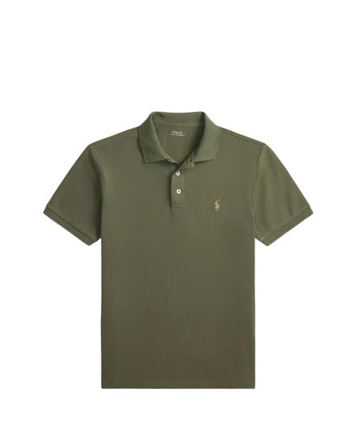 Polo Ralph Lauren Green Slim-Fit Polo Shirt for men