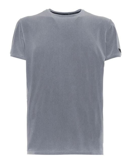 Rrd Gray Logo-Detailing T-Shirt for men