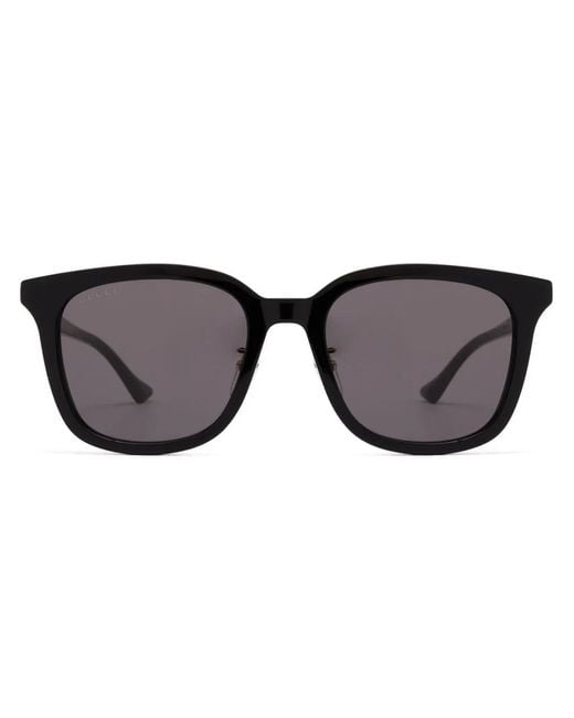 Gucci Brown Square Frame Sunglasses for men