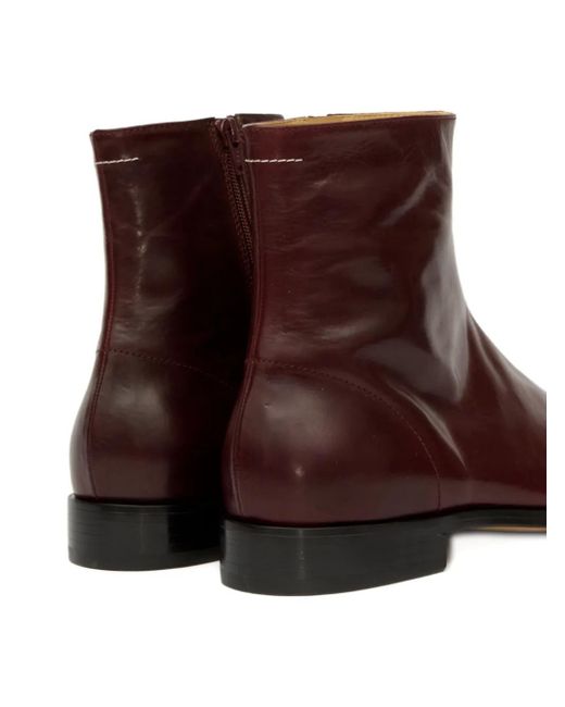 MM6 by Maison Margiela Brown Mm6 Boots for men