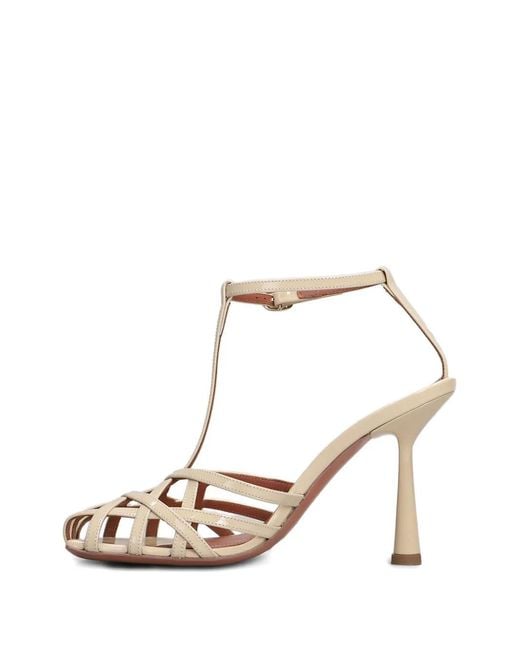 Castagna Natural 100Mm Lidia Sandals
