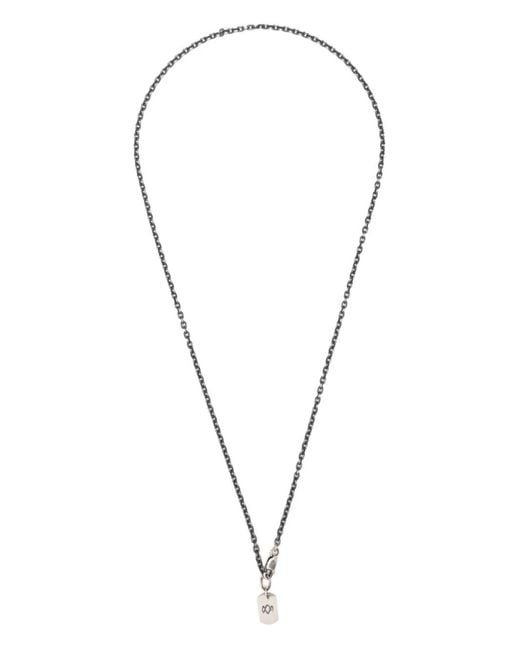 Yohji Yamamoto Gray Standard Chain Necklace for men
