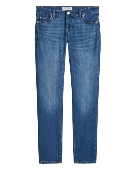 Marc O' Polo Blue Logo-Patch Jeans