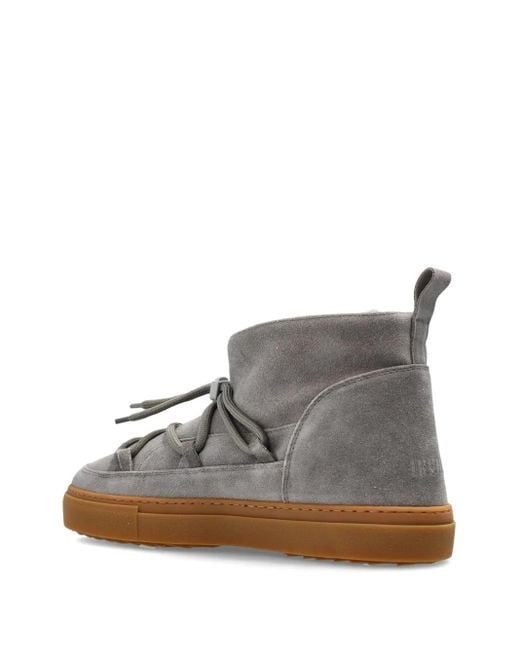 Inuikii Schnürstiefel aus Wildleder in Gray für Herren