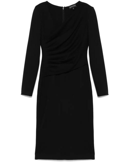 Emporio Armani Black Short Dress