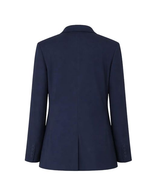 Clips Blue Single-Breasted Blazer