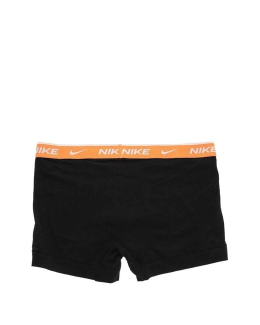 Nike Black Logo-Waistband Boxers (Set Of Two) for men