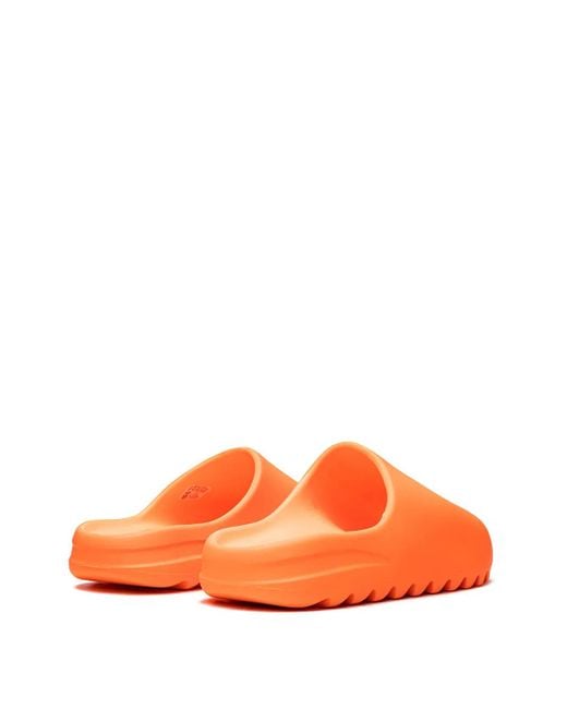 Yeezy Orange Claquettes 'Enflame' for men