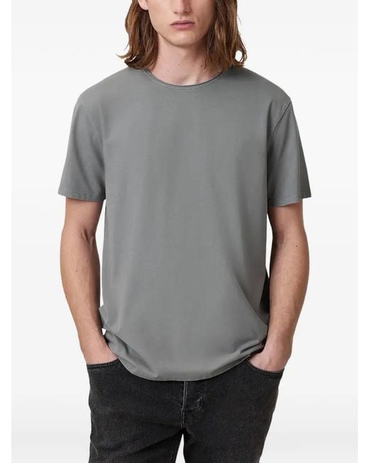 AllSaints Gray T-Shirt Bodega for men