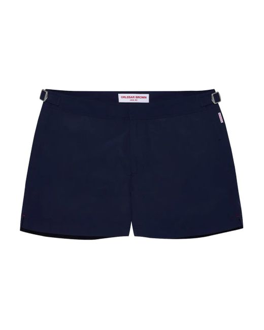 Orlebar Brown Blue Springer Buckle-Detail Swim Shorts for men