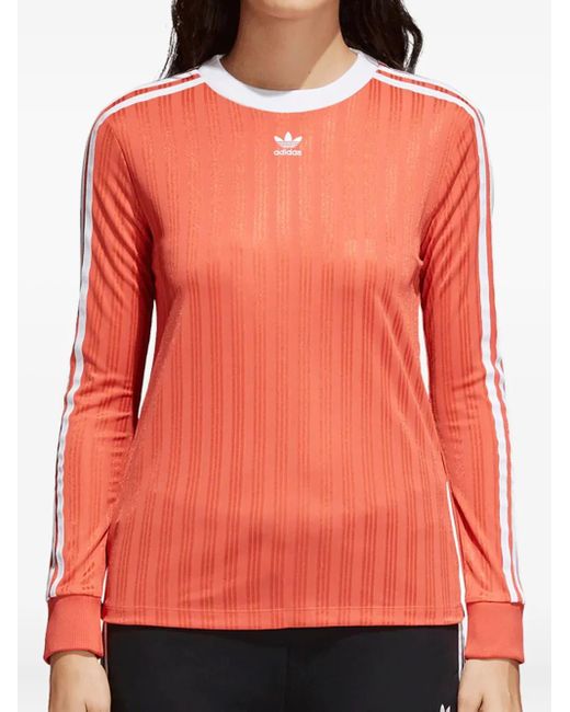 Adidas Pink T-Shirt Stadium 3-Stripes Adicolor