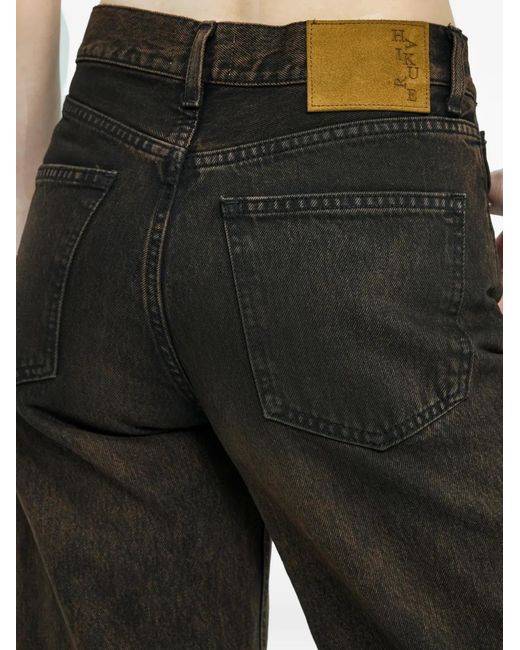 Haikure Black Five-Pockets Jeans