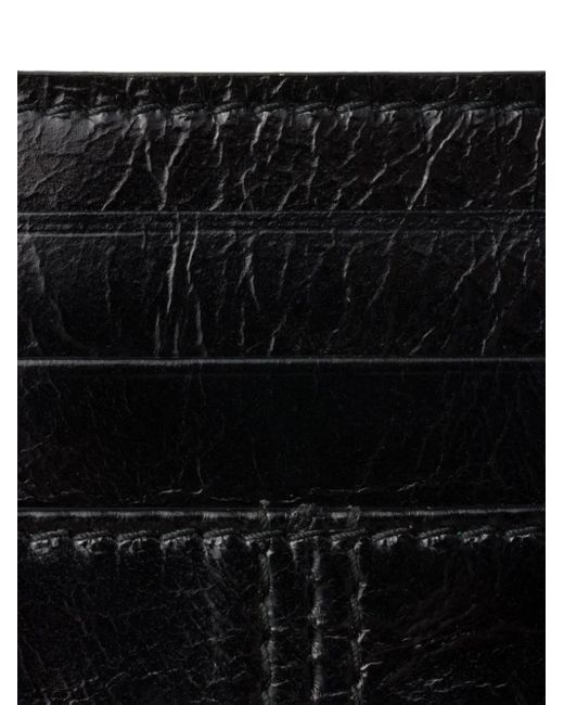 Prada Black Leather Card Holder for men