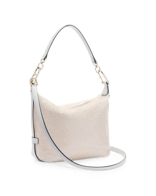 Furla Natural Tonie Sequin Shoulder Bag