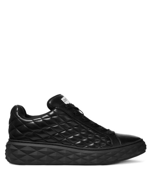Jimmy Choo Gesteppte Plateau-Sneakers in Black für Herren