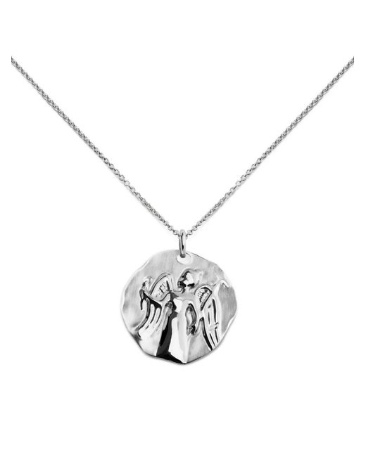 Monica Vinader White Virgo Zodiac Necklace
