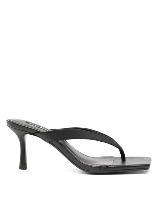 Senso Black Elvie Ii Square-Toe Sandals