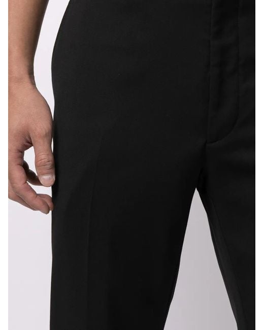 Ralph Lauren Black Straight-Leg Tailored Trousers for men