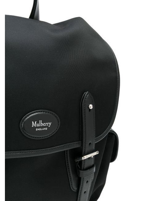 Mulberry Leather Heritage Backpack in Black for Men - Lyst