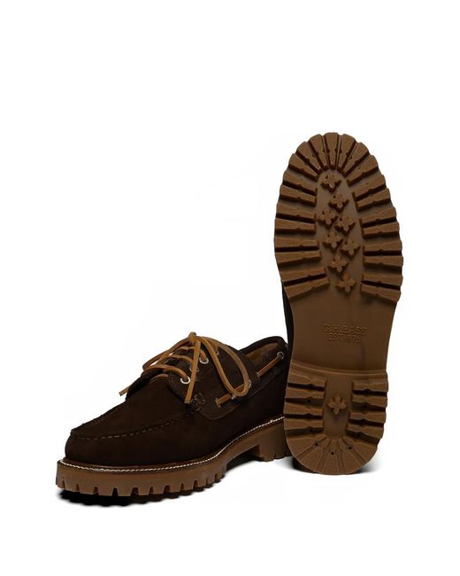 G.H.BASS Brown Ranger Camp Moccasins for men