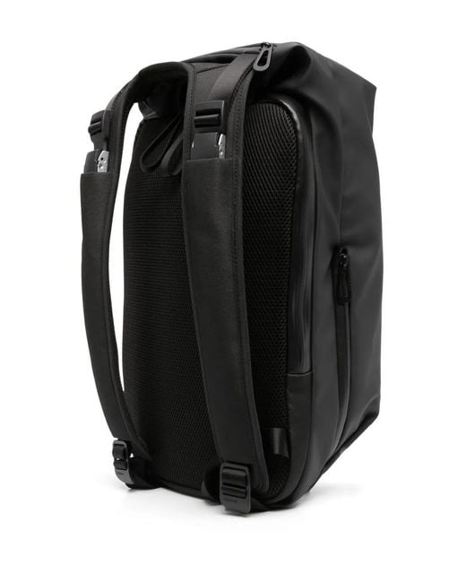 Côte&Ciel Black Laptop-Pocket Backpack