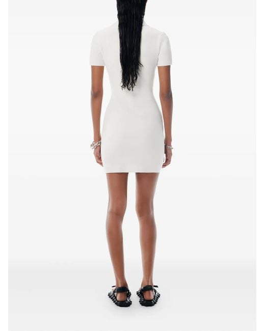 Alexander Wang シェニール ミニドレス White