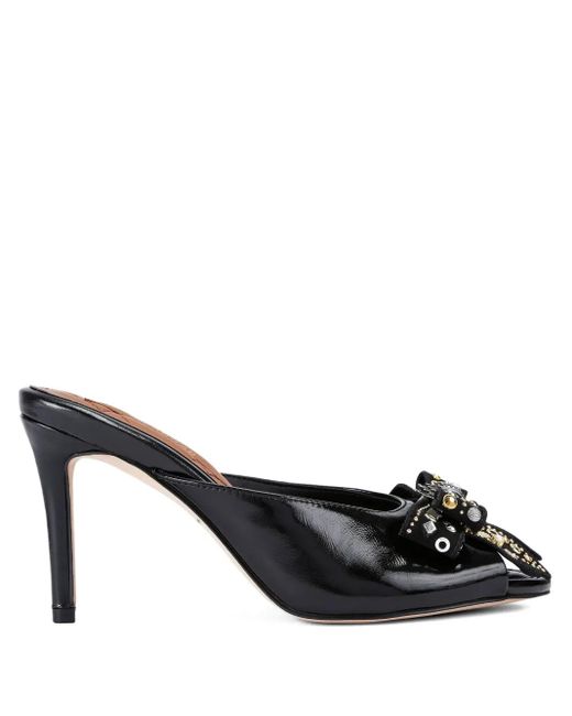 Mules Belgravia À Talon Kurt Geiger en coloris Black